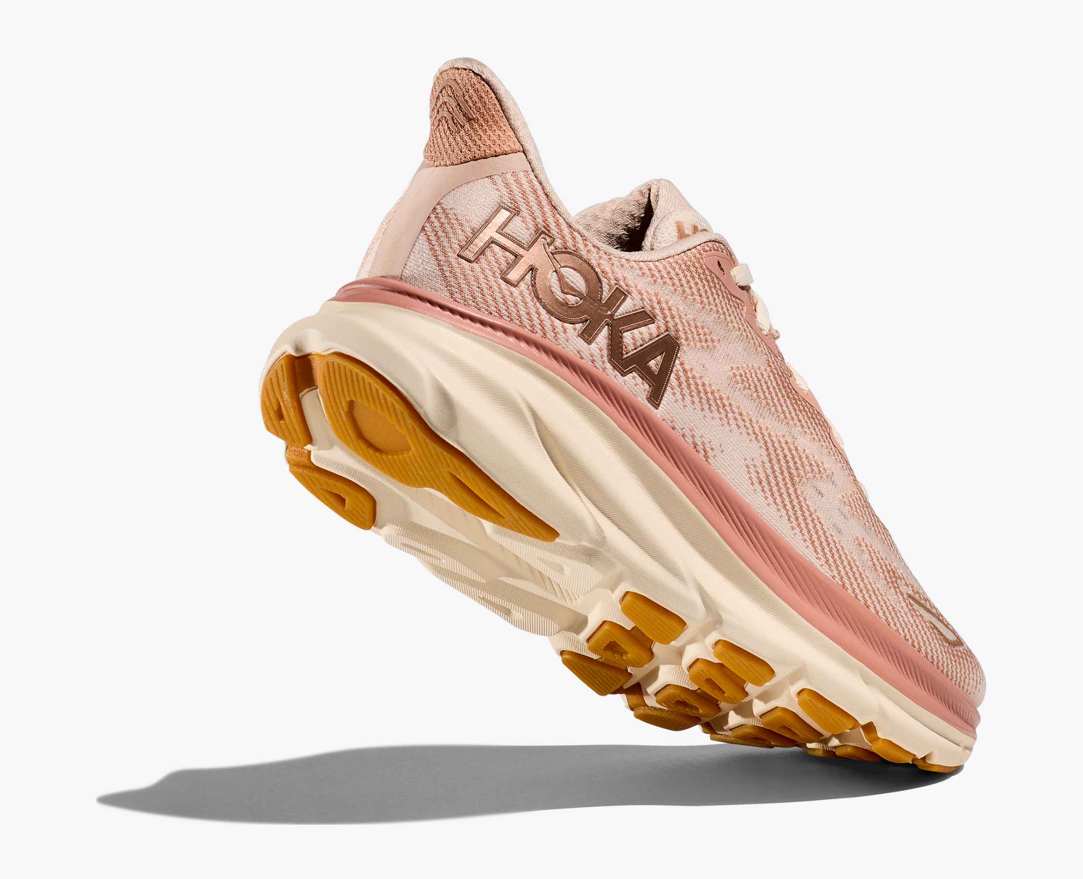 Femme Clifton 9 - sandstone / Crème – Image 4