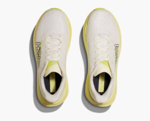 Alternative view of Femme Mach 6 - Blanc / neon hoka citrus